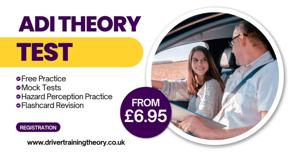 Why the ADI Theory Test Matters for Driving Instructors

Unlike learner drivers, instructors must understand not only how to drive but also how to explain rules and best practices clearly to others. A strong grasp of theory ensures instructors can answer student questions confidently and keep learners safe on the road.

By passing this test, you demonstrate:

Knowledge of the Highway Code

Understanding of teaching methods

Awareness of risk management

The ability to spot hazards early