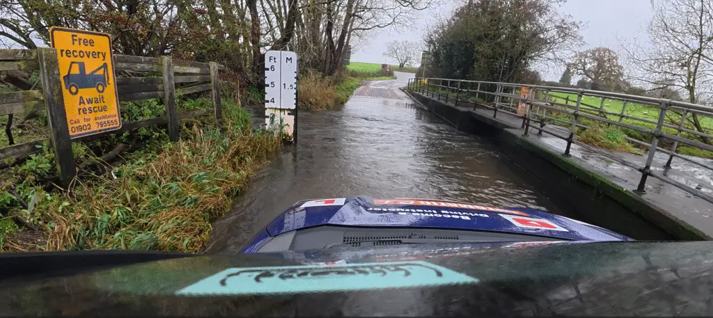 how to deal with flooded fords